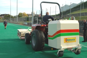 Water Based Hockey Pitch Cleaning